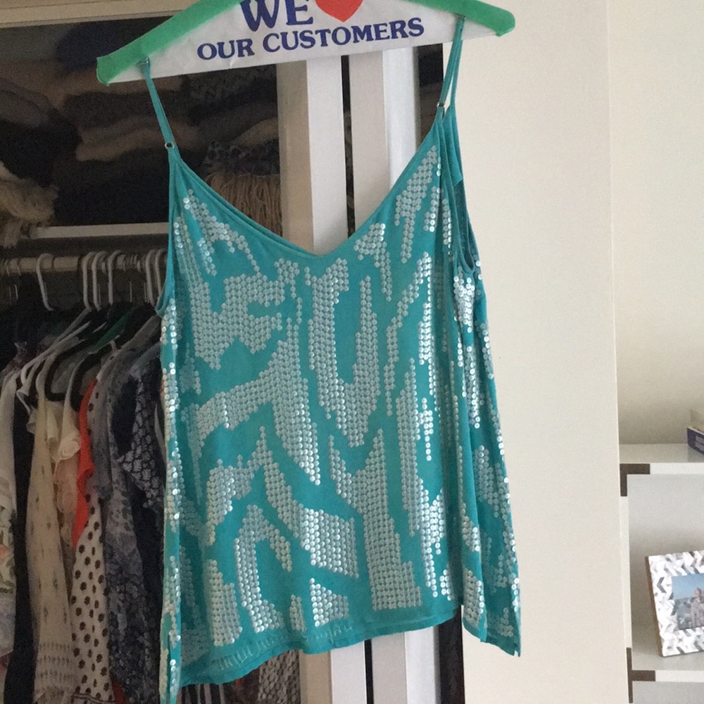 Fun sequin top!